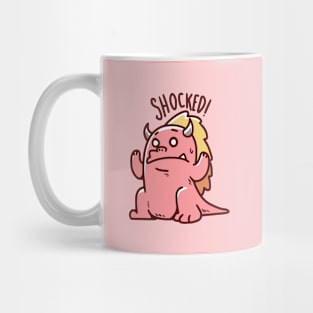 Shocked Red Zilla Mug